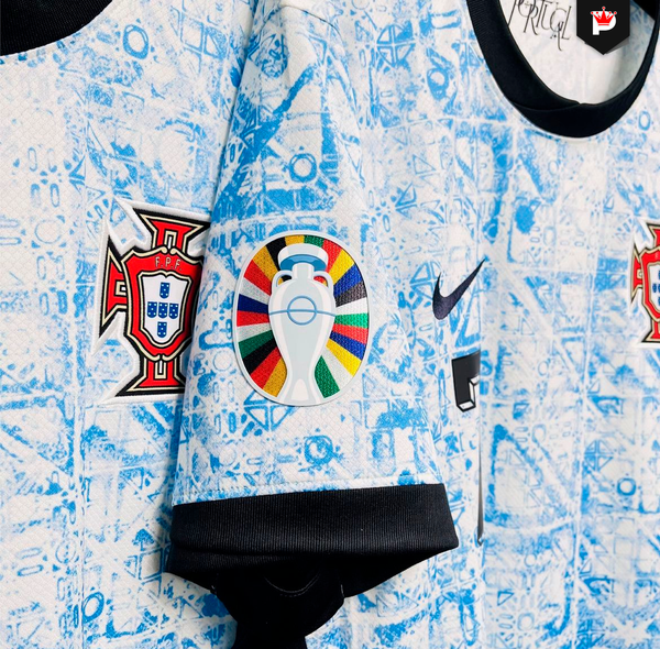 Camisola Seleção Portugal 2024/25 Away Azul - Eurocopa