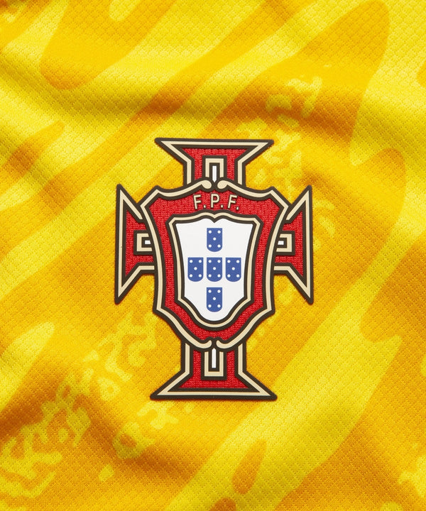 Camisola Seleção Portugal 2024/25 Goleiro Amarela - Eurocopa 